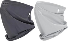 Women Men Summer Neck Gaiter Bandana Face Mask Sun-Protection Cooling Scarf Neck