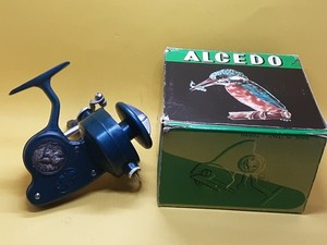 リール ALCEDO 2CS made in ITALY Rare Vintage Bronze Colored Alcedo 2CS Spinning Reel #3265