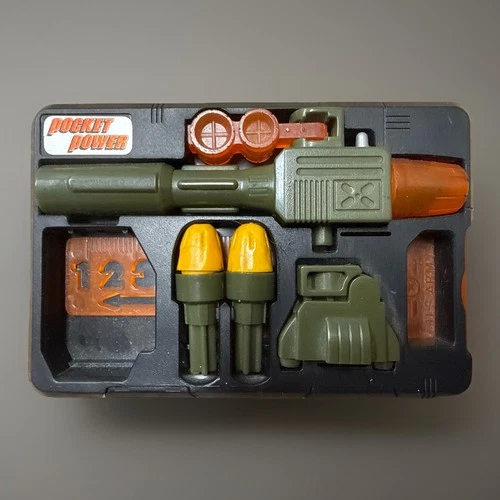 🔥 SEGA 1988 Pocket Power Micro Arsenal Vintage Toy Set 🔥