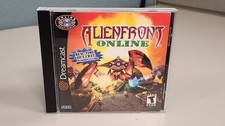 Alien Front Online - Sega Dreamcast, 2001 - Game Disc & Manual Only - Tested!