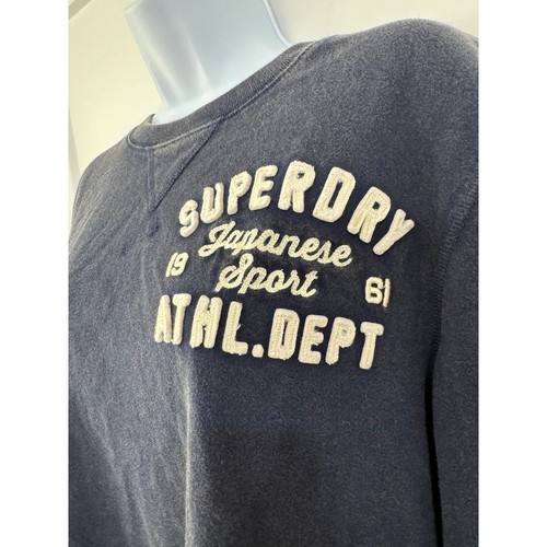 Superdry Vintage Athletic Chest Long Sleeve Top large - Picture 2 of 6