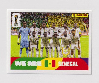 2026 Panini FIFA World Cup Sticker Collection - We Are Senegal #SEN13 Team Photo