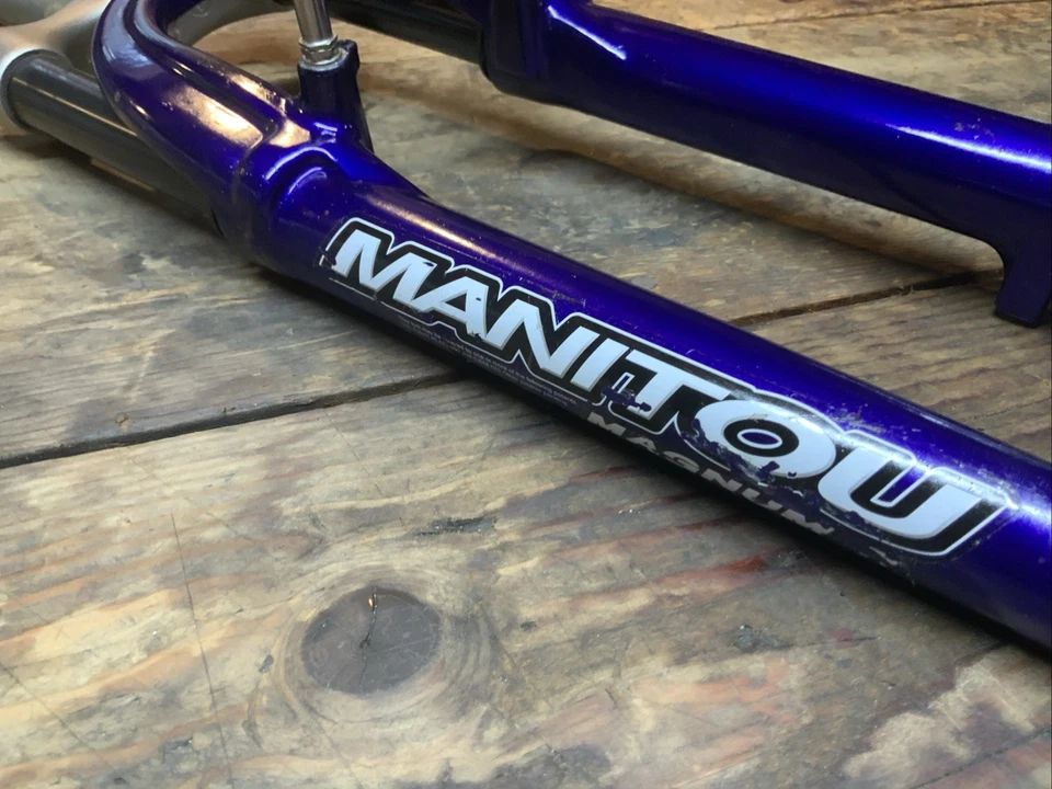 Вилка подвески Manitou Magnum R 26 дюймов 184 мм без резьбы 1-1/8 дюйма рулевой диск/VBrake - Изображение 4 из 4