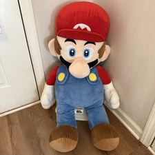 Super Mario 3 Ft TALL (36 inch) Good Stuff Jumbo Plush (2019) Official Nintendo 