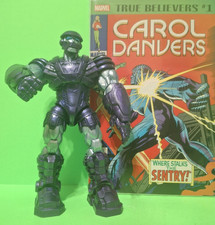 Marvel Legends KREE SENTRY BAF COMPLETE   GREAT COMIC BOOK T. B. CAROL DANVERS