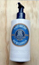 L'OCCITANE Shea Butter 15% Body Rich Lotion 8.4 oz / 250 ml *NEW*