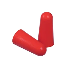 Delta Plus CONIC200JA Red Polyurethane Earplugs, Dispenser Box of 200