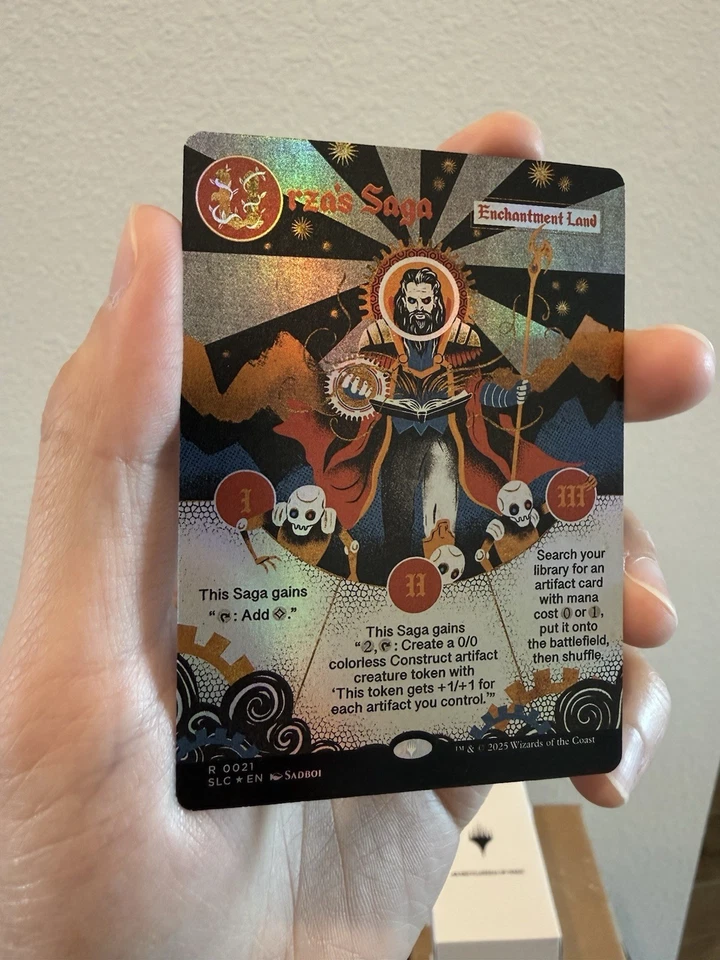 Urza’s Saga #21  FOIL - MTG Secret Lair Countdown Kit Encyclopedia of Magic - Image 2 of 4