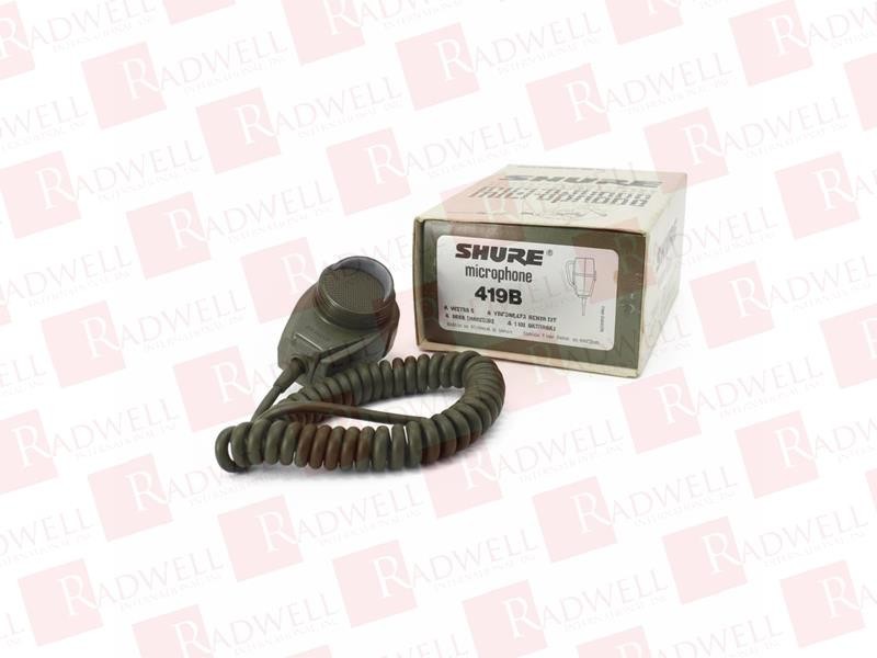 SHURE BROTHERS 419B / 419B (NEW IN BOX)
