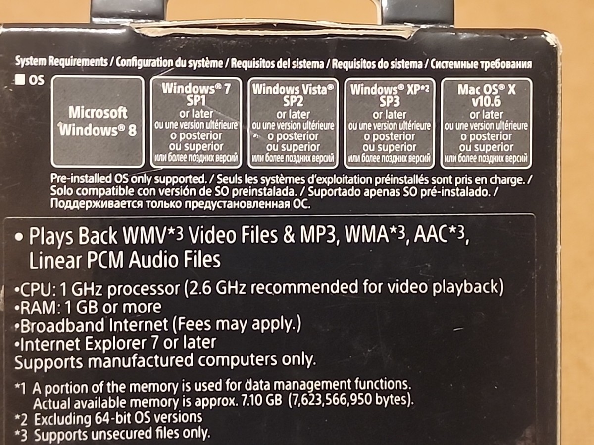 Sony Walkman NWZ-E384 8 GB E Series Digital Music Media Player