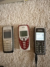 3 x Retro Nokia mobile Phones 8310 (boxed) / 1112 / 6230