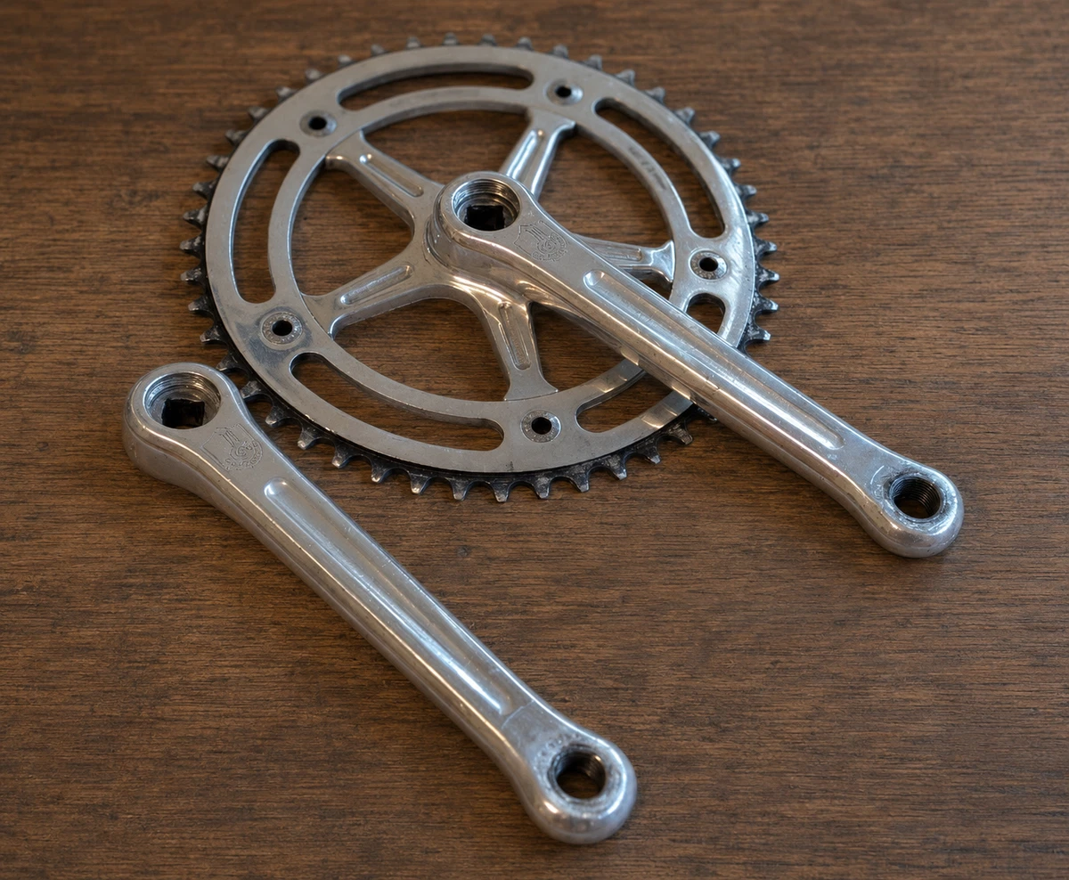 CAMPAGNOLO PCD144 165 クランク ヴィンテージ Campagnolo Bicycle Cranksets 165 mm Crankarm for sale | eBay
