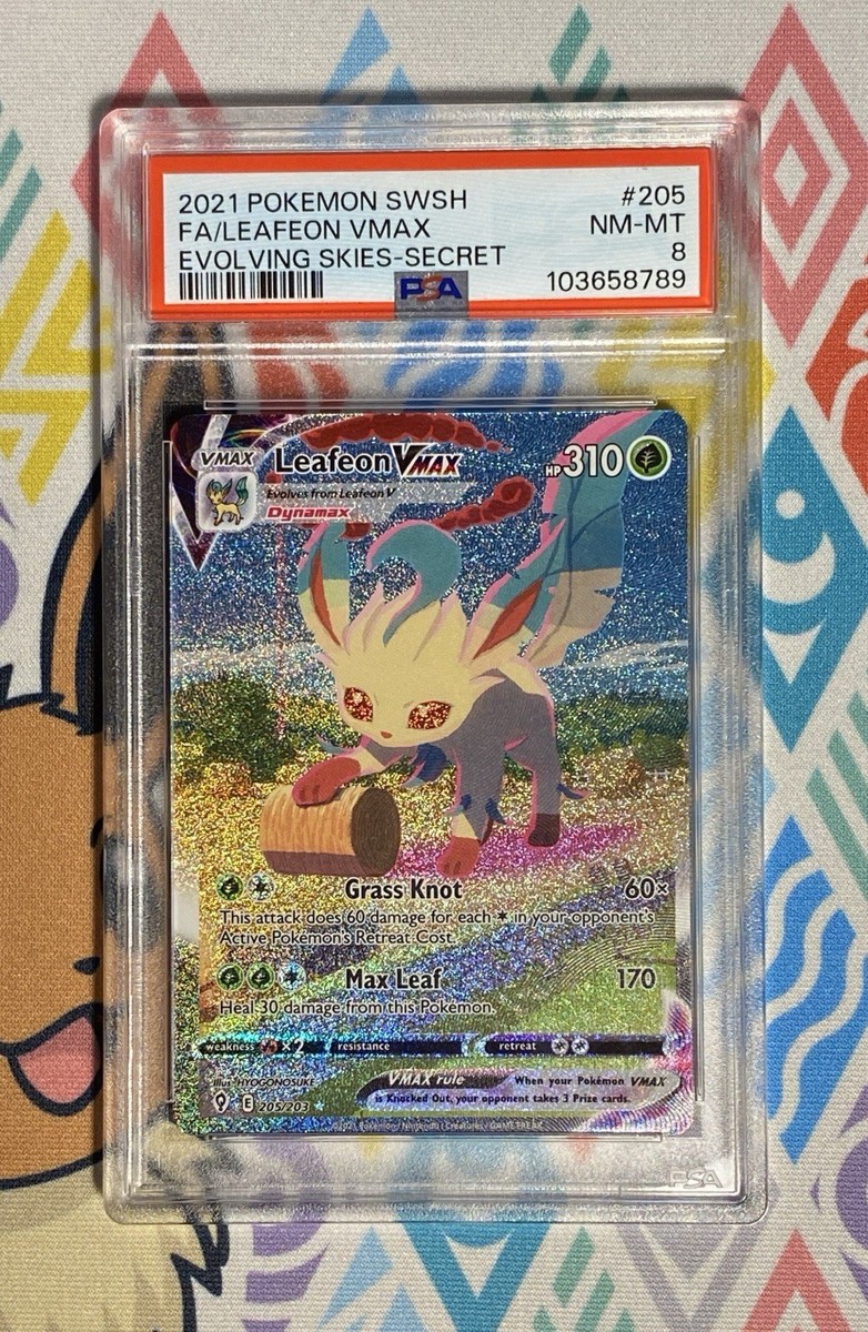 Buy Leafeon VMAX (Alternate Art Secret) 205/203 SWSH07: Evolving
