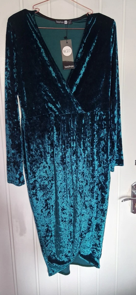 Boohoo Green Women's Velvet for sale | eBay UK