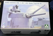 Takom 5020 1/72 HMS HOOD Mk 1 15"/42 Gun Turret B Model Kit