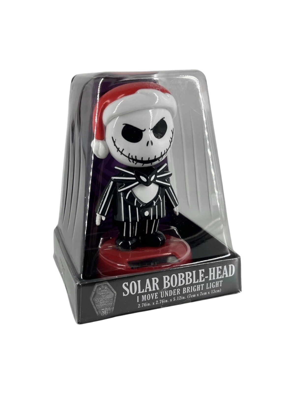 Disney “Jack Skellington” Nightmare Before Christmas 5" Solar