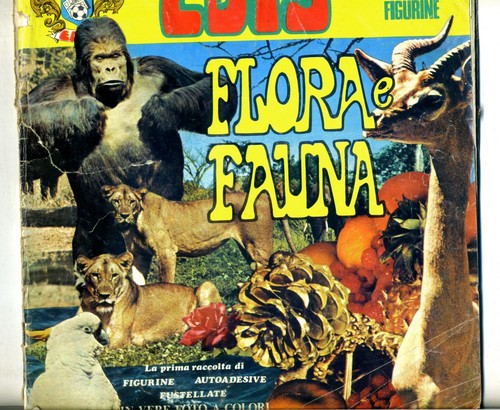 Album di figurine FLORA E FAUNA Edis 1974