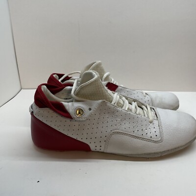 Vintage Air Jordan XVI OG Low 2001 White Red Mens Size 11 WILL