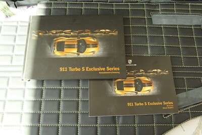VIP Hardcover Prospekt brochure Porsche 911 Turbo S Exclusive Series Set 06/17