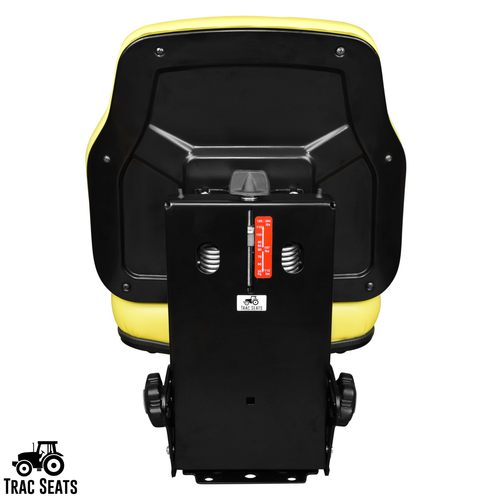 Asiento de tractor colgante amarillo para John Deere 5045E 5055E 5065E 5075E - Imagen 4 de 7