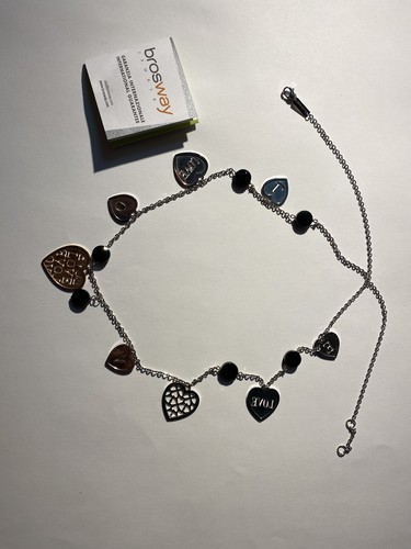 Collana donna gioielli Brosway Lovecharm con Scatola E Garanzia USATA UNA VOLTA - Foto 9 di 13