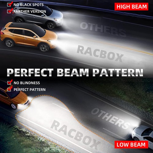 2* D2S/D2R LED Headlight Kit Bulbs 100W Replace HID Xenon Super White Conversion - Picture 4 of 13