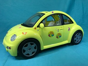 barbie yellow volkswagen beetle