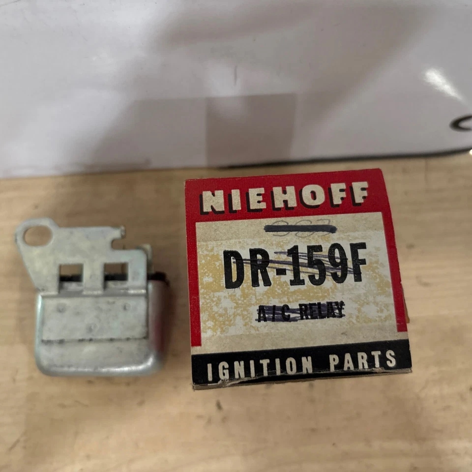 NIEHOFF A/C Clutch Hold In Relay  69-70 Oldsmobile Automatic A/C DR-159F - Image 3 of 3