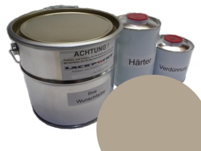 1,75 Liter Set 2K Autolack geeignet für VW L 572 Panamabeige Oldtimer Lackpoint
