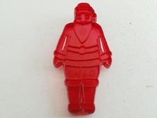 Life Like Made In USA Cookie Cutter Santa Claus Red Vintage
