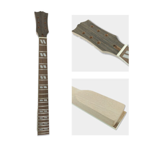Electric Guitar Neck 22 Fret 24.75 Inch Mahogany Neck Rosewood Fretboard Bolt On
