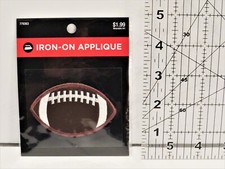 Lot Of 5 Iron on Sport Patches Embroidered Advertising Football, Basketball