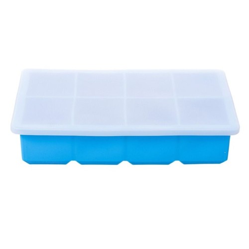 Ice Cube Tray Big Square Ice Cube Maker Silicone Old Fashioned Ice Cube Trays - Picture 35 of 44