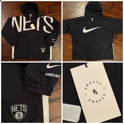 Nike x Ambush x NBA Collection Brooklyn Nets Jacket Size Nike x Ambush x NBA Collection Brooklyn Nets Jacket Size