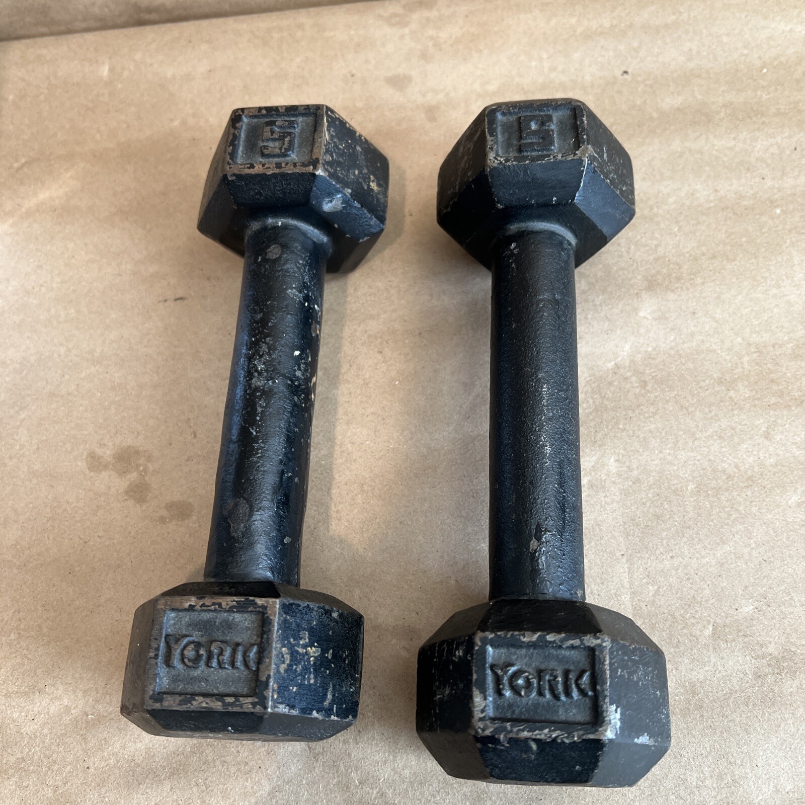 Lot 4 Plaques De Poids Vintage BFCO - 2x5lb Et 2x7,5lb - Fer à Repasser - Muscu