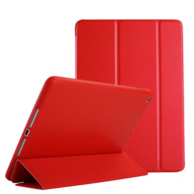 iPad 10.2'' 9th 8th 7th Gen 10.9 Pro 9.7 11 10.5 Shock Proof Soft Back Case Red