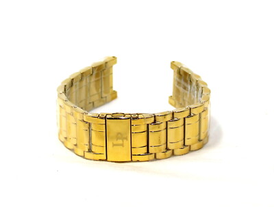 Lucien Piccard 20MM Stainless Steel Watch Bracelet Band 7