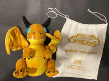 Blizzard Entertainment - World of Warcraft - Bronze Whelpling Plush - With Bag