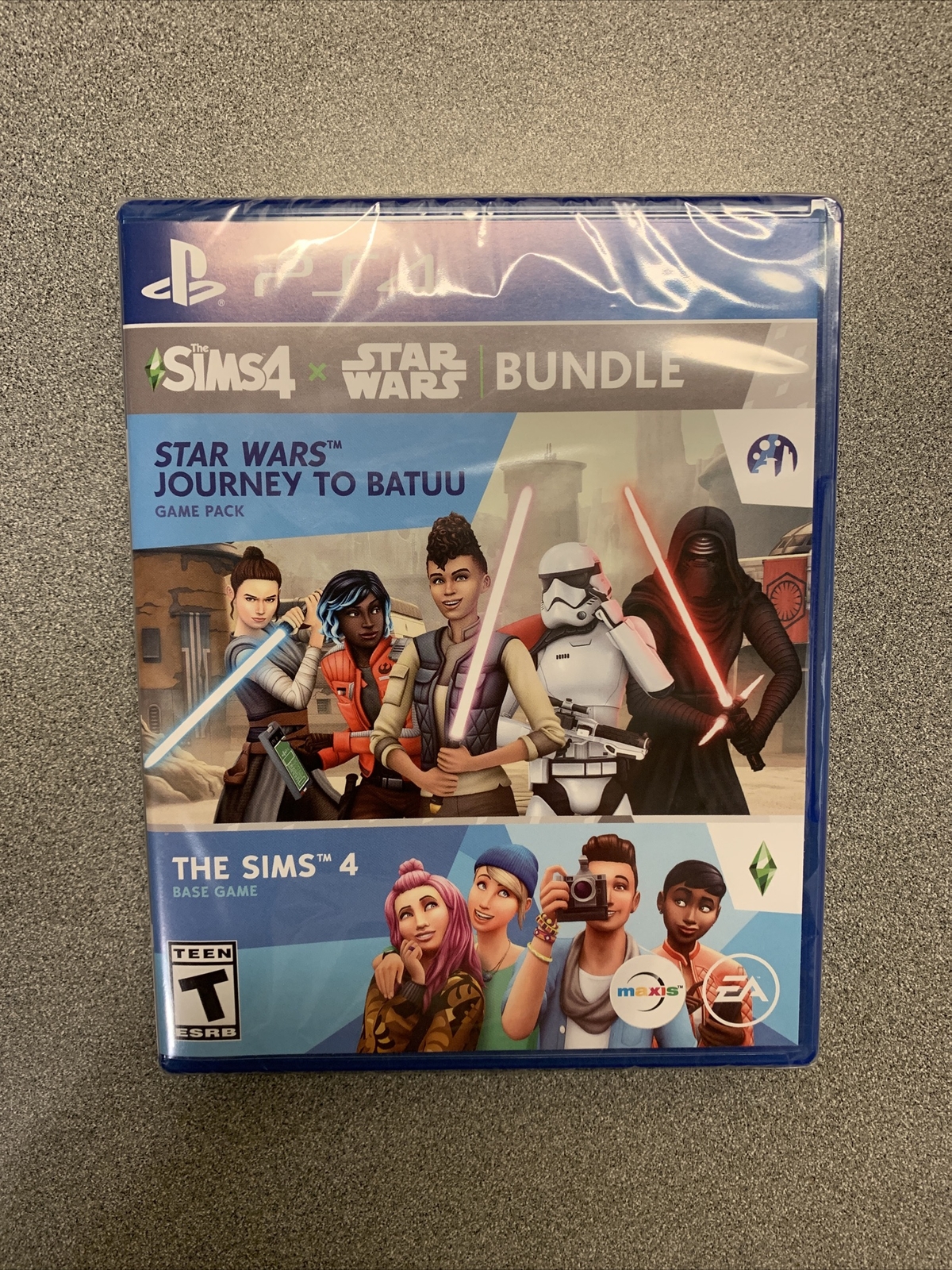 Sims 4 Star Wars Bundle (PS4) **Brand New** Physical Disc Journey To Batuu
