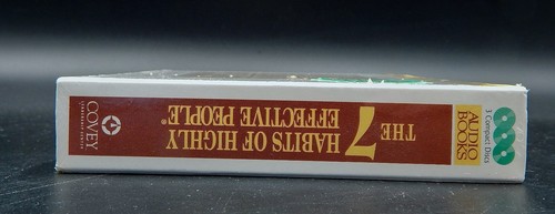 The 7 Habits of Highly Effective People by Stephen R. Covey 3x CD Set - Picture 7 of 7
