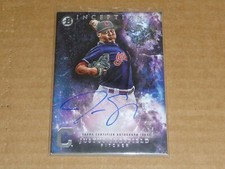 2016 Bowman Inception JUSTUS SHEFFIELD AUTOGRAPH/AUTO MARINERS INDIANS R5262