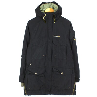 DIDRIKSONS MICROTECH Damen Jacke Größe 38 M Kapuze Thermo Schwarz Full Zip