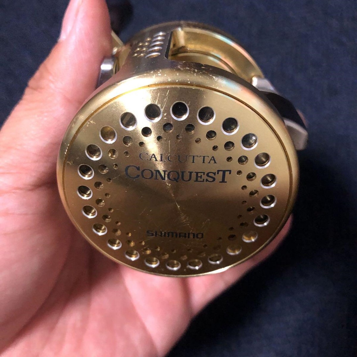 新品☆SHIMANO CALCUTTA CONQUEST 100☆ Shimano 21 CALCUTTA CONQUEST 100 Right Handle NEW - KKJAPANLURE