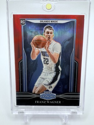 🏀🔥2021-22 Panini Chronicles Honors Franz Wagner (RC) Red Prizm /149 SP🔥🏀