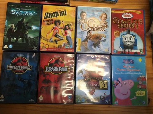 JobLot 10x Kids DVDs Movies Bundle Childrens Mixed Family Films Charity Sale - Picture 14 of 16