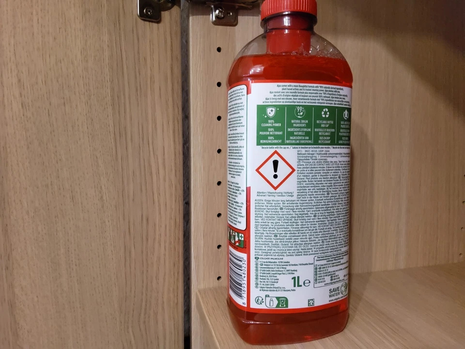 AJAX Duft Bodenreiniger Rot - Bild 2 von 4