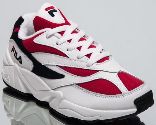 FILA Mujer Venom Bajo Lifestyle Zapatos Blanco Marino Rojo 2018 | eBay