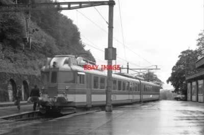PHOTO  SWITZERLAND TRAM 1985 SETB FLAMATT BDE4/6 TRAM NO 102