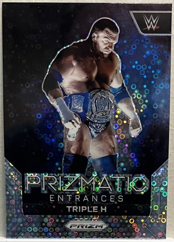 Triple H 2024 Panini Prizm WWE Prizmatic Entrances Undercard Disco Parallel #13