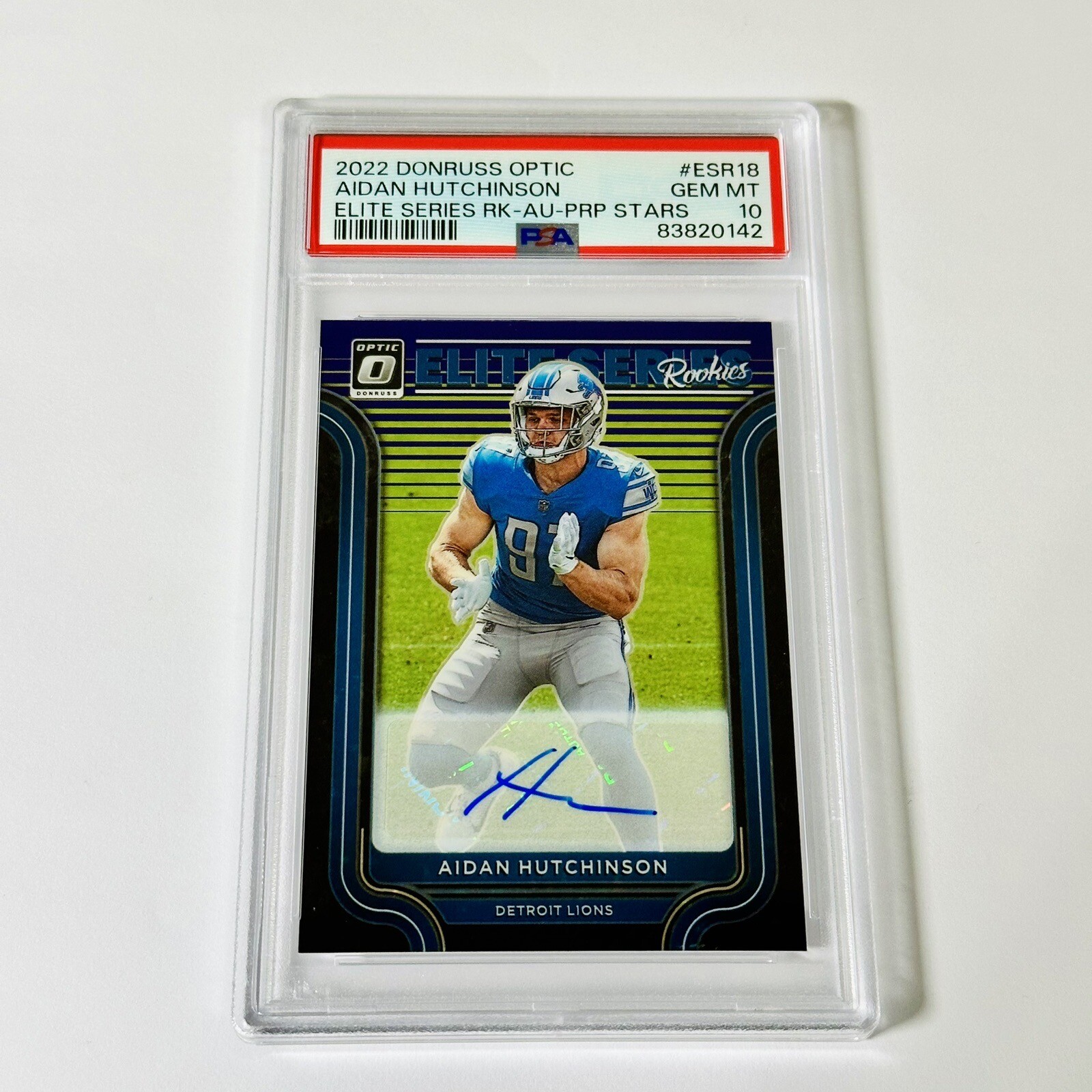 Aidan Hutchinson Panini Donruss Optic the Elite Series Rookies #ESR18 Base